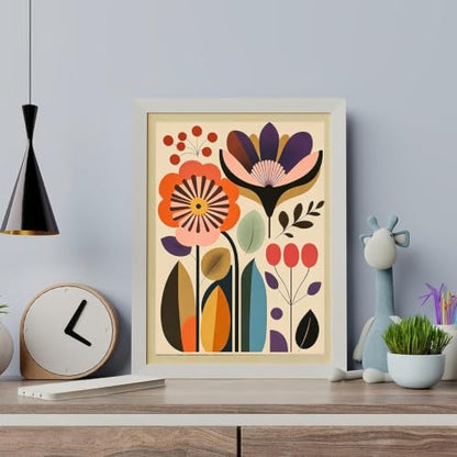 3 Pack Cute Flower Paint by Numbers Kit for Adults Beginner (Without Frame) - color: YH05004