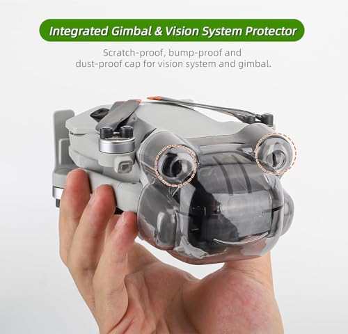 Mini 4 Pro Gimbal Protector Cover Camera Lens Cap for DJI Mini 4 Pro Drone, Lens Cover Dustproof Cap Mini 4 Pro Drone Accessories Replacement Part