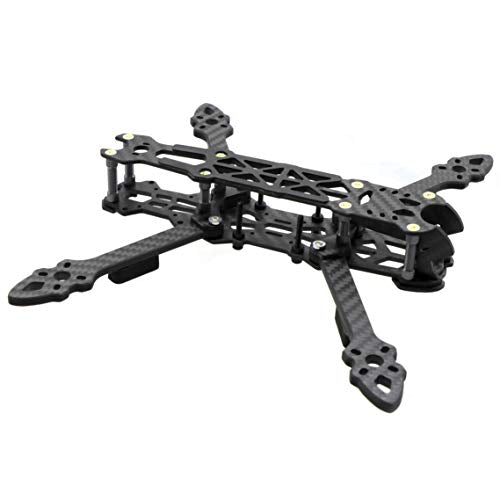 225mm FPV Racing Drone Frame Carbon Fiber 5 inch Quadcopter Freestyle Frame Kit with Lipo Battery Strap