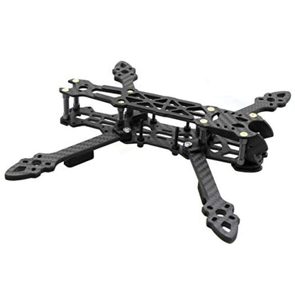 225mm FPV Racing Drone Frame Carbon Fiber 5 inch Quadcopter Freestyle Frame Kit with Lipo Battery Strap