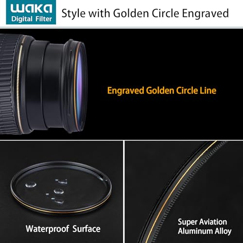 waka 58mm MC UV Filter - Ultra Slim 16 Layers Multi Coated Ultraviolet - size: 58mm