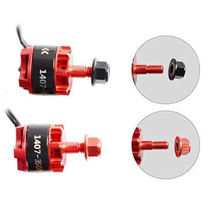 AKK 1407 3500KV Brushless Motor CW CCW 3-4S lipo for FPV Racing Quadcopter Drone