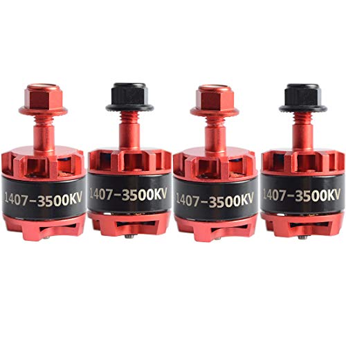 AKK Brushless Motor 3500KV 1407 2CW 2CCW 3-4S lipo for FPV Racing Quadcopter Drone