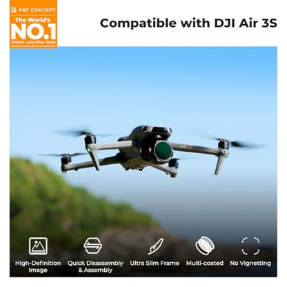 K&F Concept CPL Filter Compatible with DJI Air 3S - style: CPL Filter
