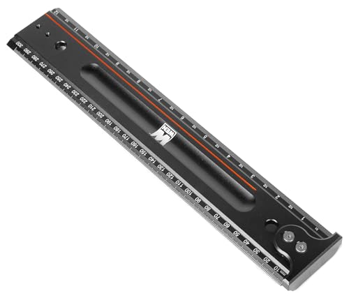 WEN 12-Inch Measuring Ruler With Hook Stop (ME812R) - style: 12-Inch Ruler