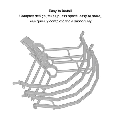 HERCHR Drone Propeller Protector Sliver Propeller Blade Crash Guard Cover Bumper Drone PropellerGuard Crash for DJI Mini 3 Mini 3 Pro