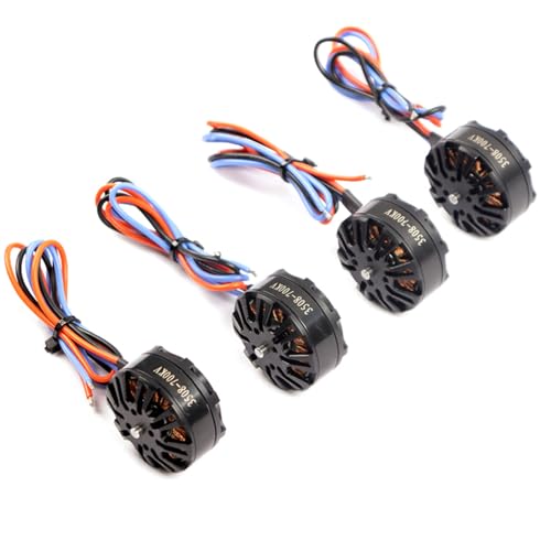 JeeFly 3508-700KV Brushless Motor for Drones CW CCW High Torque 700KV Outrunner Drone Motor Lightweight for FPV Fixed-Wing Helicopters Multirotor Quadcopter RC Models (4pcs) - size: 4pcs