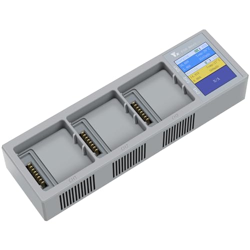 Hanatora 100W Display Battery Charging Hub for DJI Mavic 3 Classic Pro Cine Enterprise Drone,Charger in Sequence Charge Accessories
