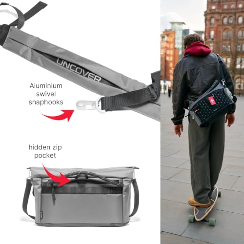 Manfrotto Uncover Camera Messenger/Sling Bag 7L, Expandable Roll-Top - size: Small Mess 7L