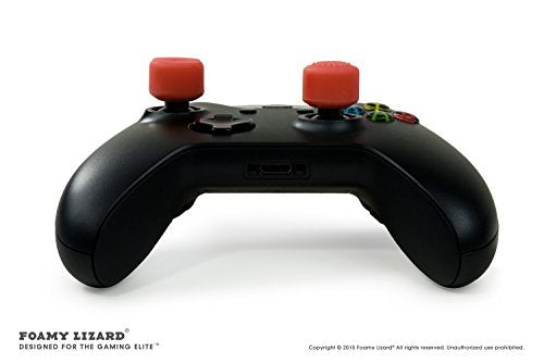 Foamy Lizard AceShot Raised Thumb Grips for Xbox One & Steamdeck, Red - color: Red