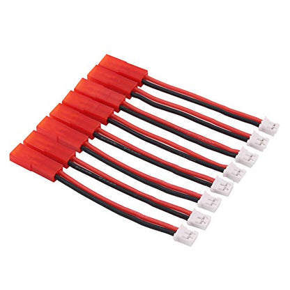 8pcs JST to PH 2P for E-Flite 120 SR to Blade mCP-X (Ultra Micro) Lipo Battery Adapter Cables(C166-8) - size: 8pcs