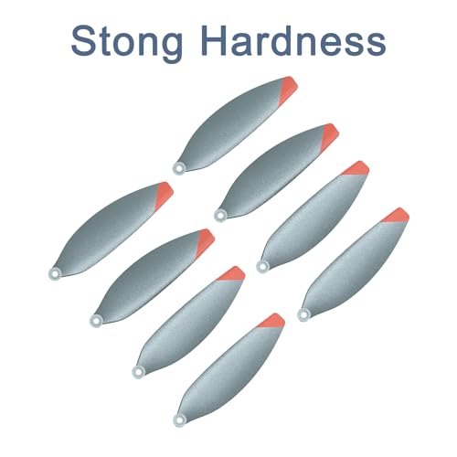 8 PCS Propellers with 8 Screws Replacement for BKIY JYP011 Quick Release Foldable Light Weight Wing Blades, Drone Replacement Accessories, Original Propeller Blade Spare Parts