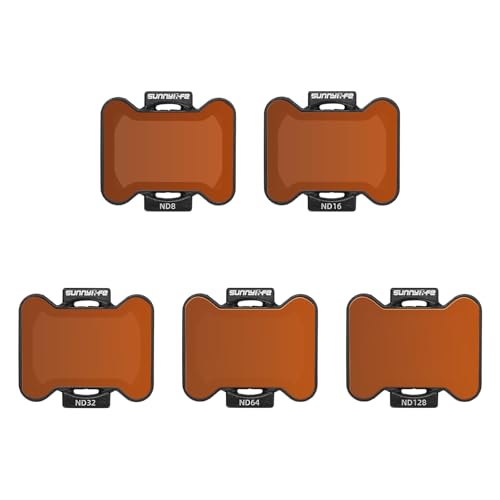 ND Filters Set for DJI Avata 2, Gimbal Camera ND/MCUV Len Filters for DJI Avata 2 Drone Lens Accessories (Set of Five) - color: set of five