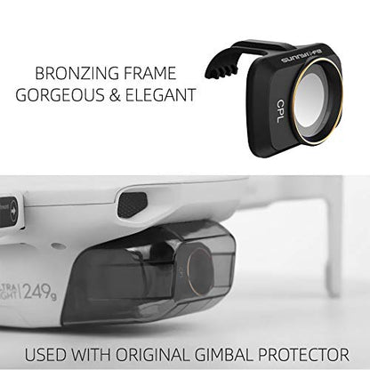 GLOBACT Len Filter for DJI Mini 4K/2/Mavic/SE/2 SE CPL UV ND4 ND8 ND16 ND32