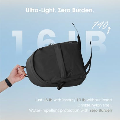 TARION Casual Camera Backpack 15L Urban Photography Bag, Once LT15, Black - color: Black