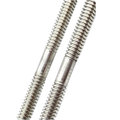 T18 18mm Lead Screw 6.3 inch / 160mm Length, Right and Left Hand Bi Direction Lead Screw with 2Pcs Brass Nuts (Acme Thread, Pitch of Screws: 4mm, Lead: 4mm, Single Start) Used in 3D Printer - size: L: 160mm / 6.3 inch, style: T18 x 4