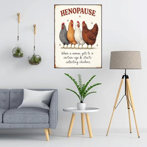 Lophomie Diamond Art Kits for Adults, 5D Chicken Diamond Painting Kit - color: Henopause Chicken Diamond Art