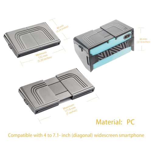 TFY Foldable Sun Shade Visor for Mobile Phones Controllers Anti-Glare