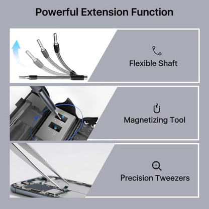 AXTH 128-in-1 Precision Screwdriver Set, Professional Mini Repair Tool Kit - style: 128in1