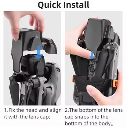Lens Cover Gimbal Protector for DJI Air 3S Drone, Air 3S Lens Protector Lens Cap Dust Cover Accessories