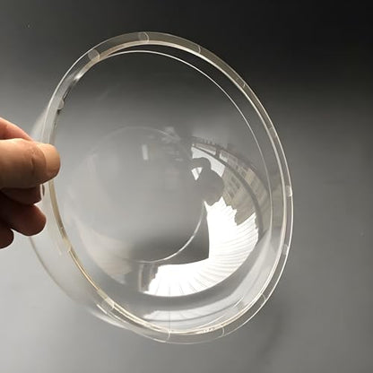 6 Inch Weatherproof Acrylic Clear Camera Dome Cover, CCTV Replacement Transparent Lens Cap, Surveillance Security Camera Protective Shield, 152mm Outer Diameter, 85mm Height