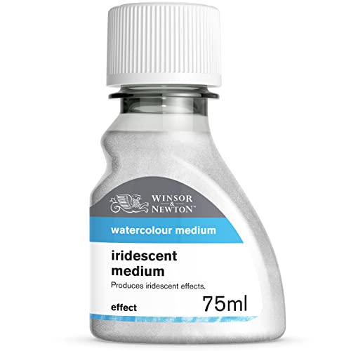 Winsor & Newton Watercolor Medium, Iridescent Medium, 75ml Bottle - color: Iridescent Medium, style: 2.5-oz Bottle