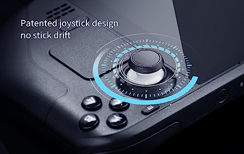GuliKit Analog Joystick For Steam Deck LCD (Type A&B), Hall Effect No Drift Electromagnetic Thumbstick Replacement, No Soldering, One-Key Calibration, Right & Left Repair Kit with Caps(Not Fit OLED)