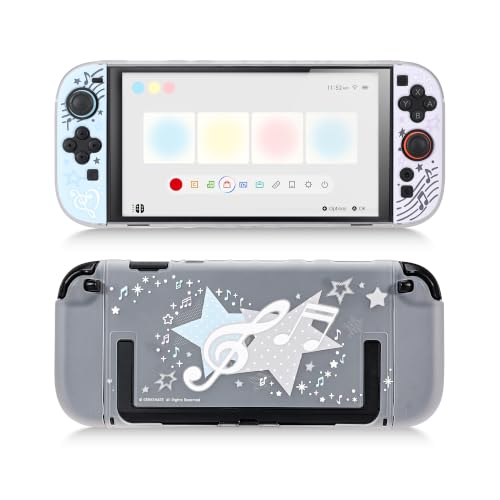 GeekShare Protective Shell Compatible with Switch 2 (Music Notes) - color: Music Notes