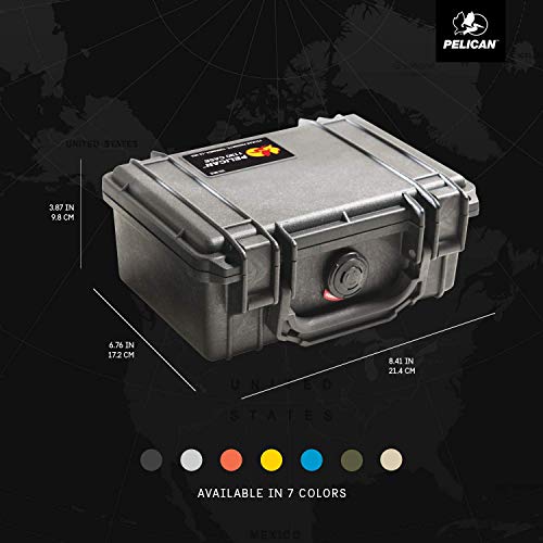 Pelican 1120 Case With Foam (Black) - color: Black, style: With Foam