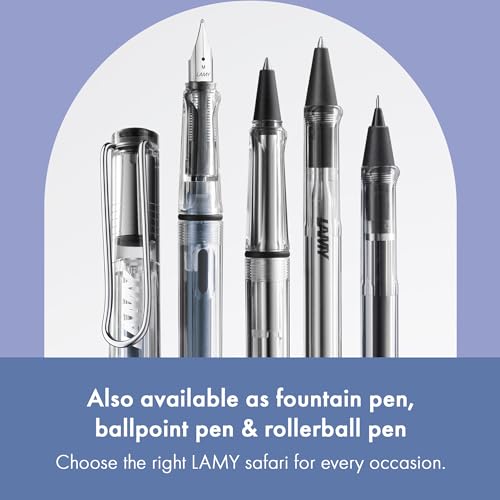 LAMY safari vista - Mechanical Pencil with ergonomic grip & body made of robust ASA plastic - ideal for drawing & writing - including LAMY M 41 fine line refill 0.5 mm & eraser tip - color: Vista