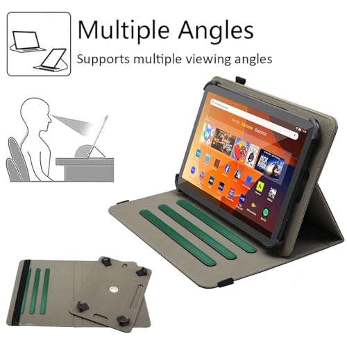 Universal 10 10.1 11 Inch Android Tablet Case Cover for 9.6-11 Inch Tablet - color: Emerald Green