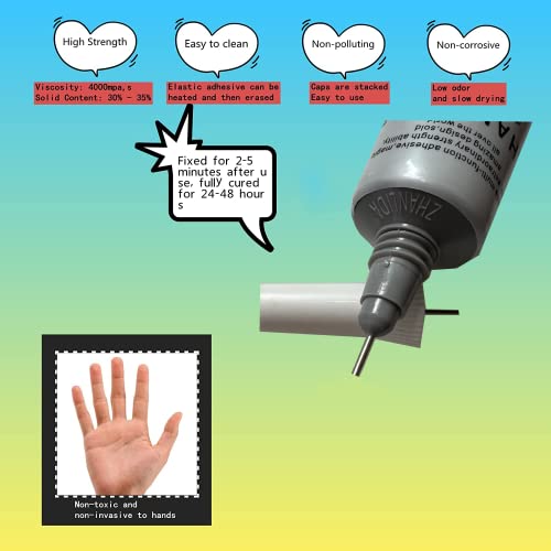 B-7000 Adhesive Multi-Function Glues,Super Glue Suitable for Phone Screen Repair,Wooden,Jewelery,1 Pack (25ml*2)