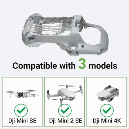 Middle Frame Replacement For Dji Mini 4K/Mini 2 SE/Mini SE Accessories,DJI Mini 4K Middle Shell Replacement/Middle Cover/Body Frame Replacement,Original Drone Repair Parts