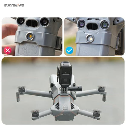 Action Camera Mount Holder for DJI Mini 5 Pro, Camera Mount Top Carry Extension Bracket with 1/4 Screw Tripod Mount Adapter for Mini 5 Pro Accessories (Mounting Bracket) - color: Mounting Bracket