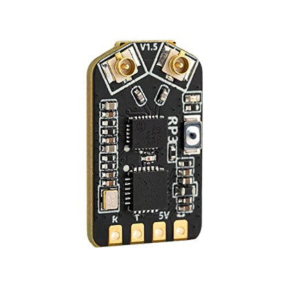 RadioMaster RP3 ELRS Receiver 2.4GHz ExpressLRS Nano Receiver FPV RX Module Receiver Long Range Low Latency for FPV Micro Drone Racing Drone Quadcopter