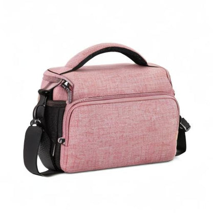 DOMISO Concept Camera Sling Bag,Everyday Small Shoulder Crossbody Bag - color: Pink