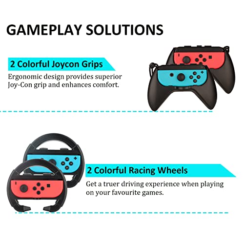Switch Accessories Bundle for Nintendo Switch (23 in 1) - color: Switch Kit