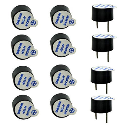 Super Loud 5V Active Alarm Buzzer Beeper Tracker 9X5.5mm for FPV Racing Drone RC Quadcopter PDB Flight Control (12 PCS)