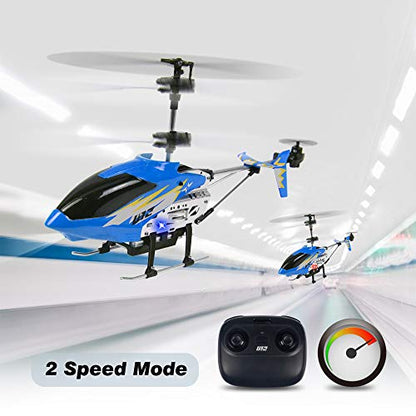 U12 Remote Control Helicopter Mini RC Helicopter with Altitude Hold Blue - color: Blue