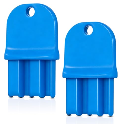 2 Pack Key Compatible with Protecta Evo Express,Bright Blue - color: Bright Blue