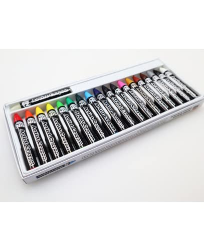 Yasutomo Niji Artist Crayon 18 Colors
