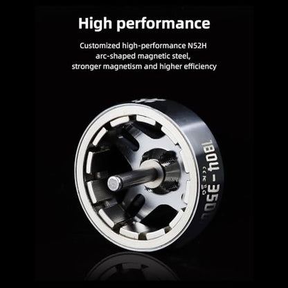 HGLRC Specter 1804-3500KV 4S Brushless Motor for 3-3.5Inch FPV Freestyle Racing Drones - style: 1804-3500KV
