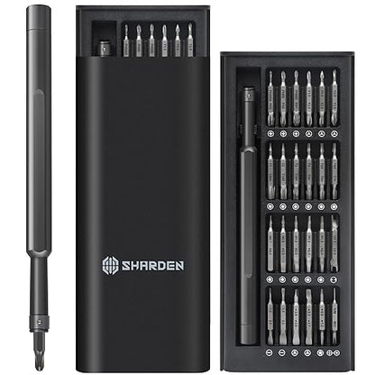 SHARDEN Precision Screwdriver Set for Electronic Repair 49 in 1 - color: 49 in 1 Black