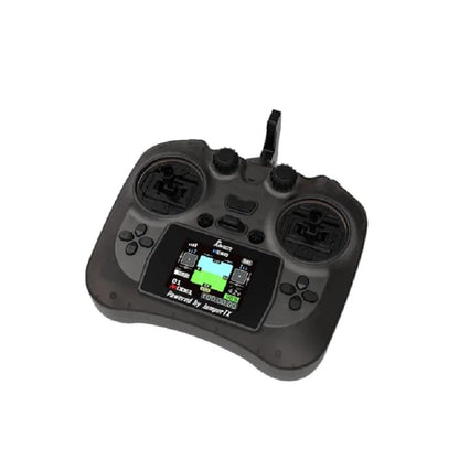 Jumper 2.4G 100mW Smart Color Screen Built in ELRS Radio Controller Hall Sensor Gimbals Gray - color: Gary