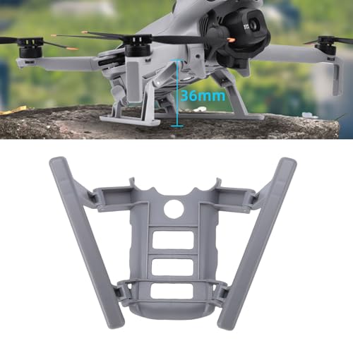 Akozon Drone Landing Gear Replacement Foldable Extended Release Lightweight ABS Landing Legs Accessories for MINI 5 PRO Drone Aircraft