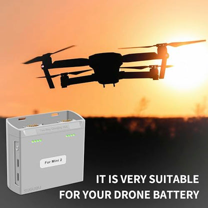 Mini2 Dual-Channel Battery Charger Two-Way Charging Hub for DJI Mini 2 SE