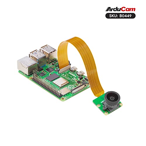 Arducam for Raspberry Pi Camera 16MP IMX519 Camera Module with 120°(D) Wide Angle M12 Lens for Raspberry Pi and OpenHD