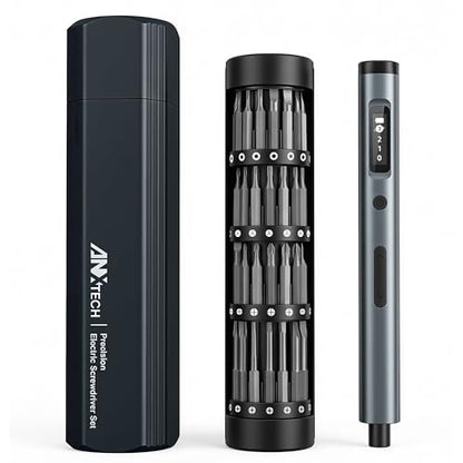 3.7V Mini Electric Screwdriver 62in1 Precision Kit for Phone Laptop - color: 62-in-1-grey