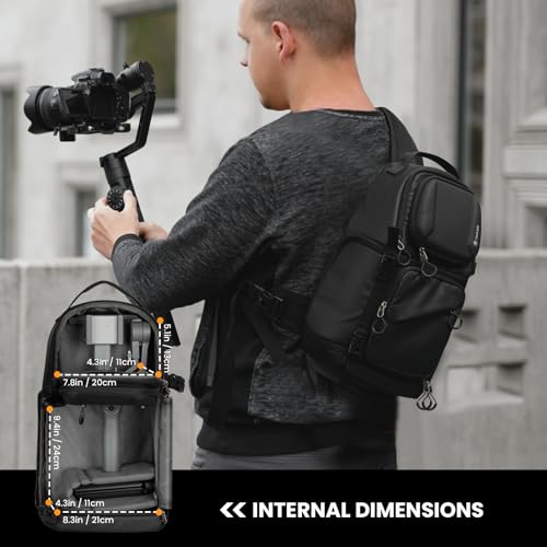 TARION Camera Sling Bag Compact Photography Shoulder Bag, Black TR-S - color: Sling Bag Black, size: Large
