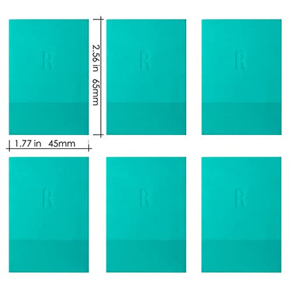 6 Pieces Screen Printing Squeegee Mini Squeegees Set, Self Adhesive Screen Stencil Squeegee, Chalk Paste Squeegees and Rubber Stick, Screen Stencils Tools for Chalk Paste or Ink - color: 6 Screen Printing Squeegees